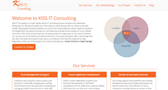 Desktop Screenshot of kissitconsulting.com